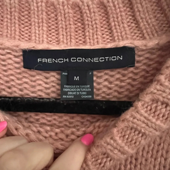 French Connection Pink Knit Sweater - Picture 3 of 3
